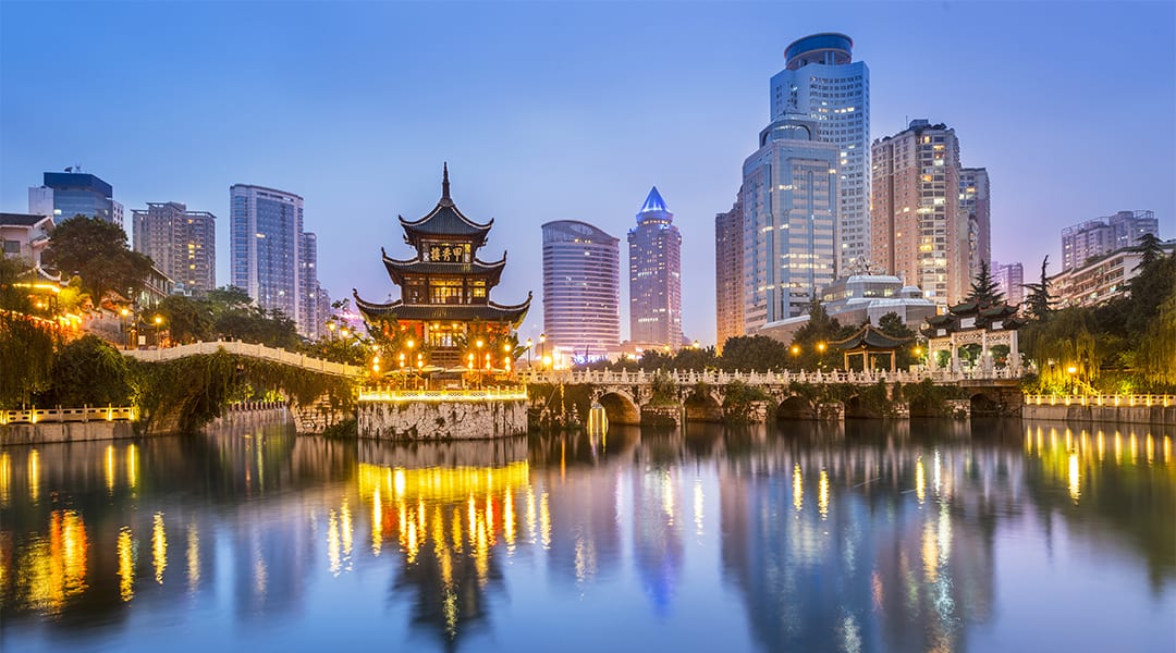 Guiyang City, Guizhou Province, China.